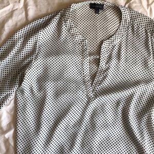 The Limited 3/4 Sleeve Polka Dot